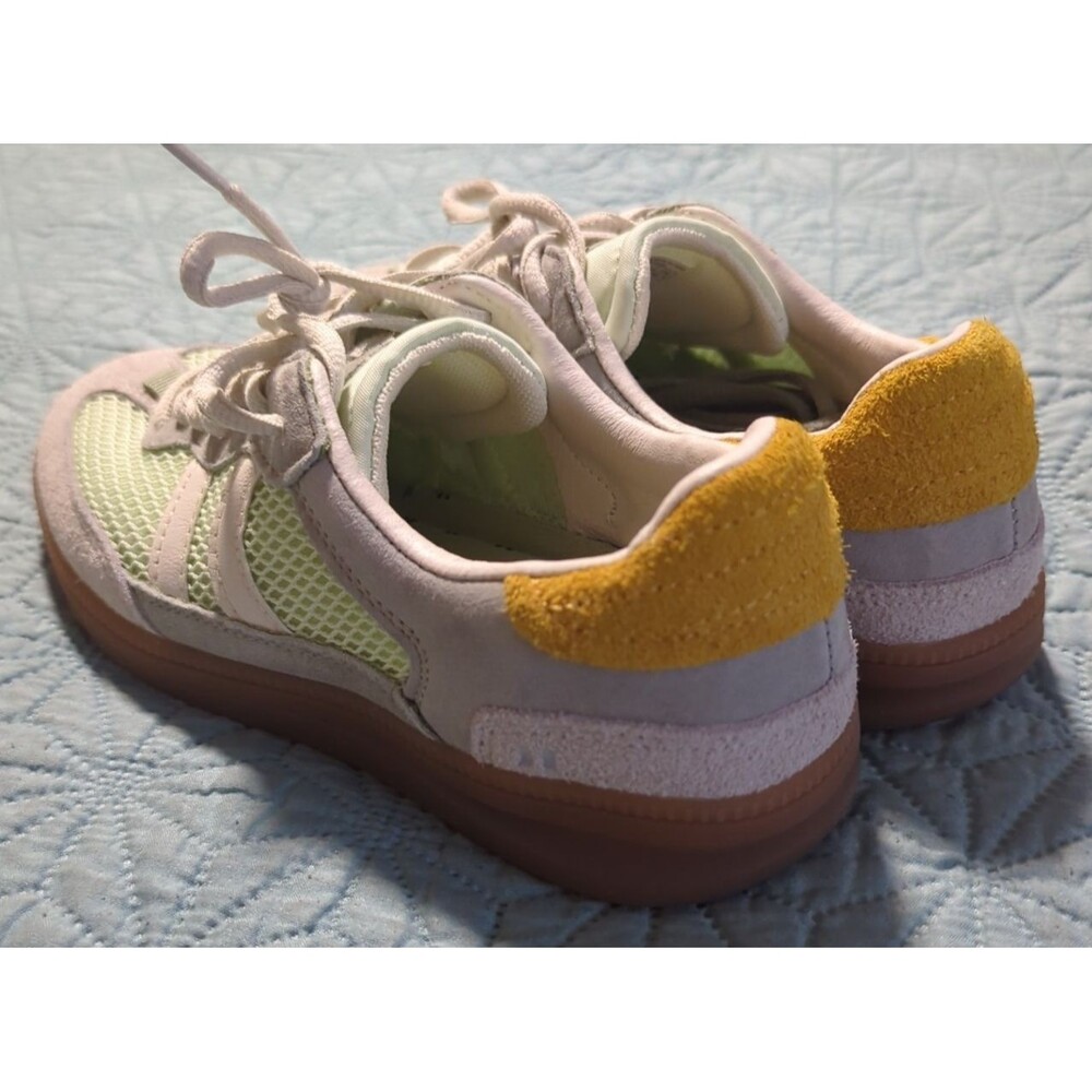 Coolway Baresi Sneakers Free People Light Green Grey Women’s Sz 6 Retro Soccer - Picture 3 of 12